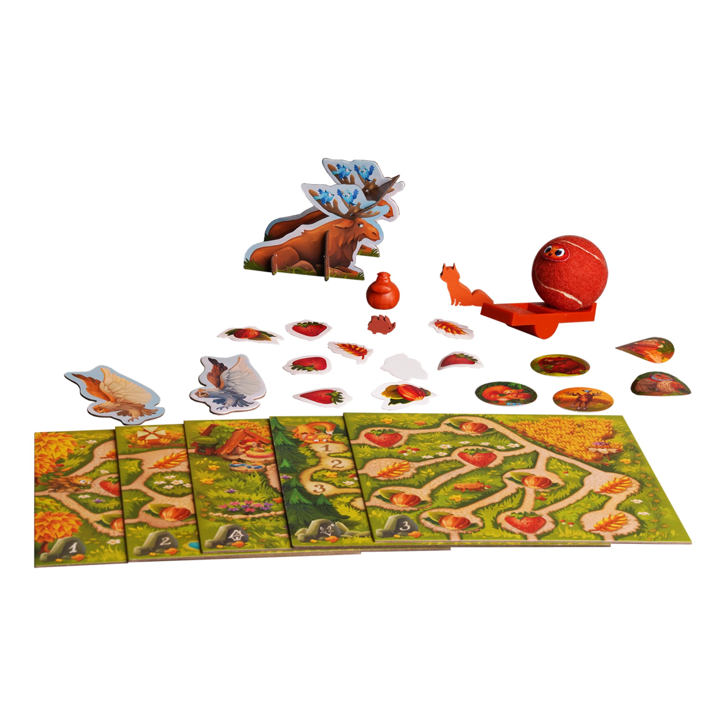 piatnik-speedy-roll-friends-brettspiel-igel-rennen-kooperativ image 2