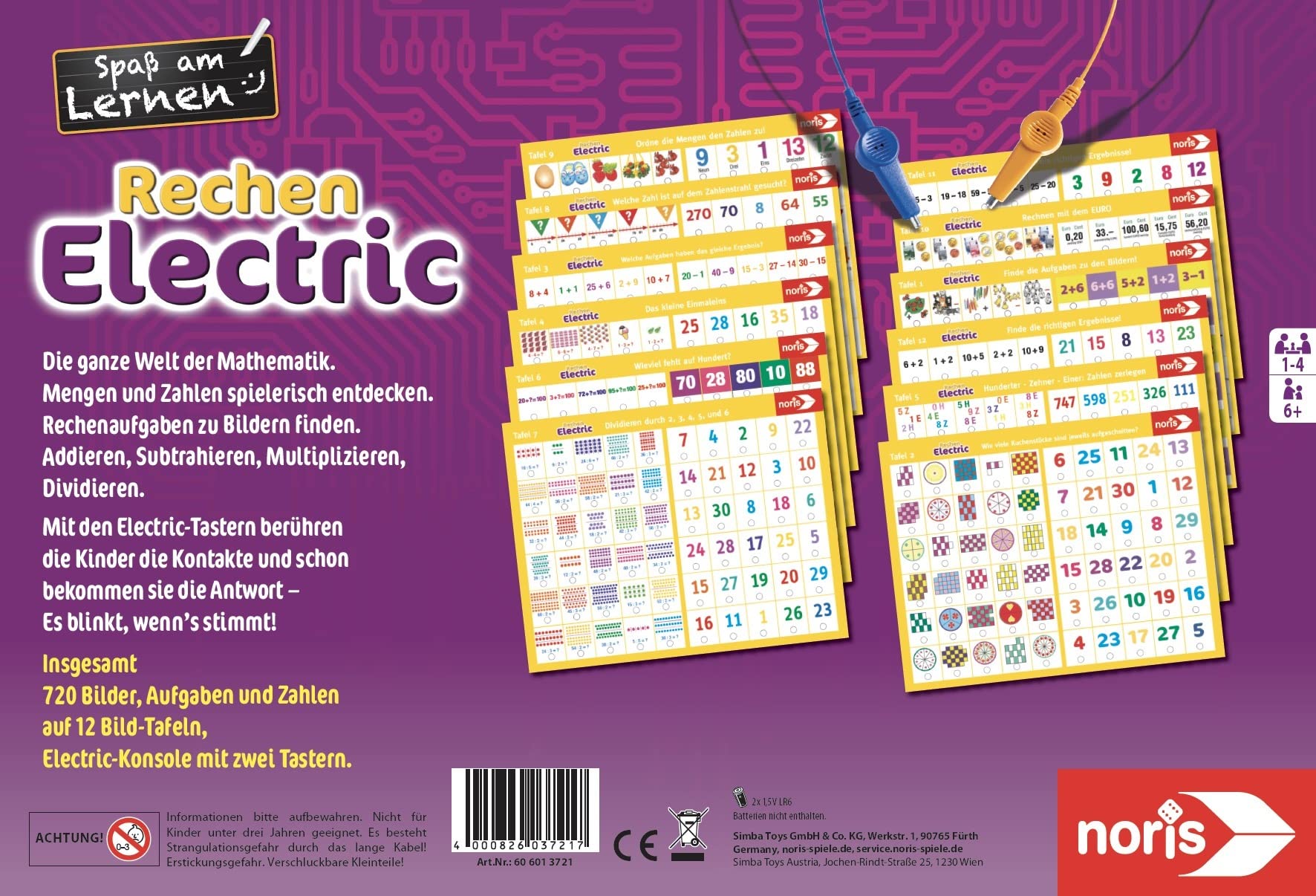 noris-electric-rechen-electric-lernspiel-zuordnungsspiel-ab-6 image 2