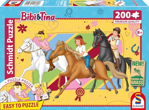 schmidt-bibi-tina-pferdeliebe-kinderpuzzle-200-teile-ab-8-j image 8