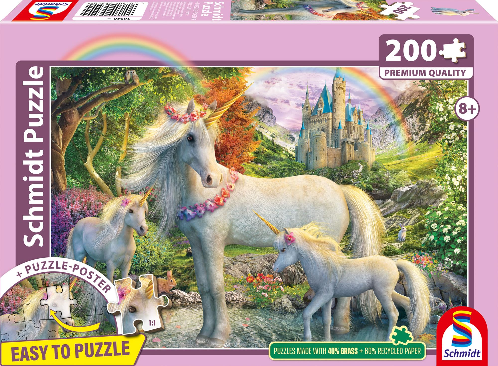 schmidt-thomas-kinkade-einhornstute-puzzle-200-teile-ab-8 image 4