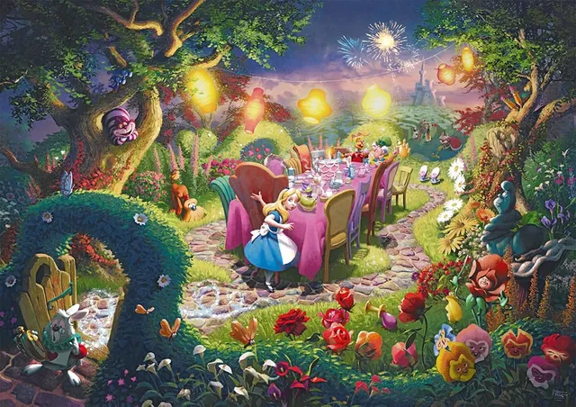 schmidt-spiele-thomas-kinkade-57398-puzzle-6000-teile-tea-party image 1
