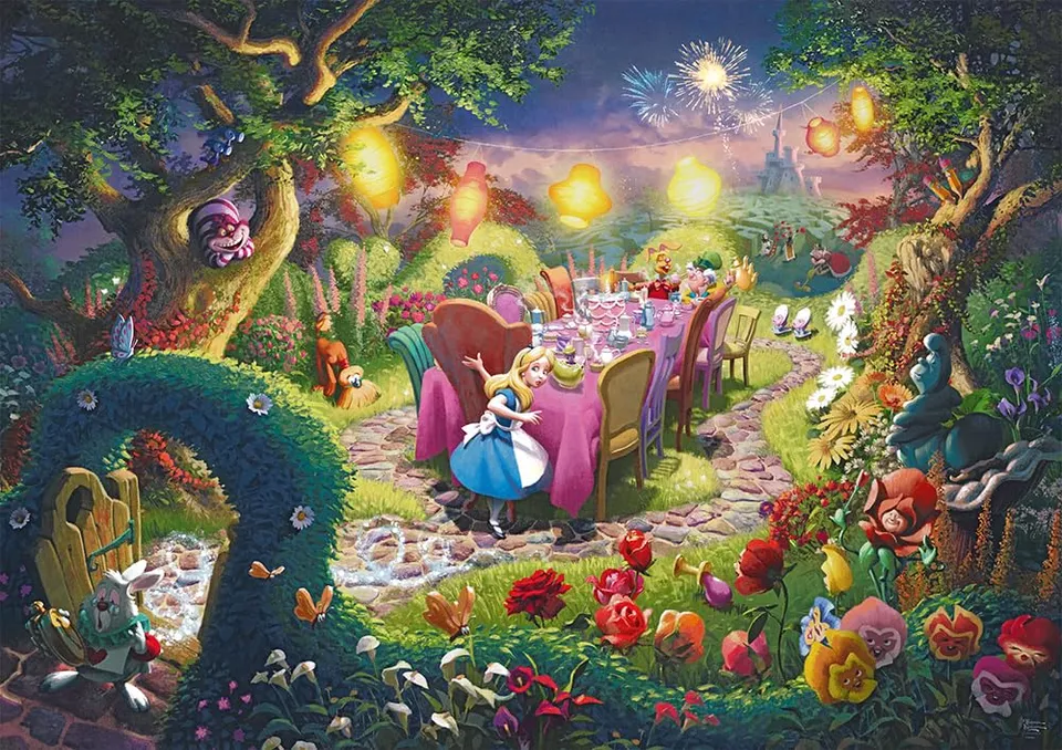 schmidt-spiele-thomas-kinkade-57398-puzzle-6000-teile-tea-party image 1