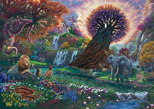 schmidt-spiele-thomas-kinkade-garten-eden-1000-teile-puzzle-matt image 7