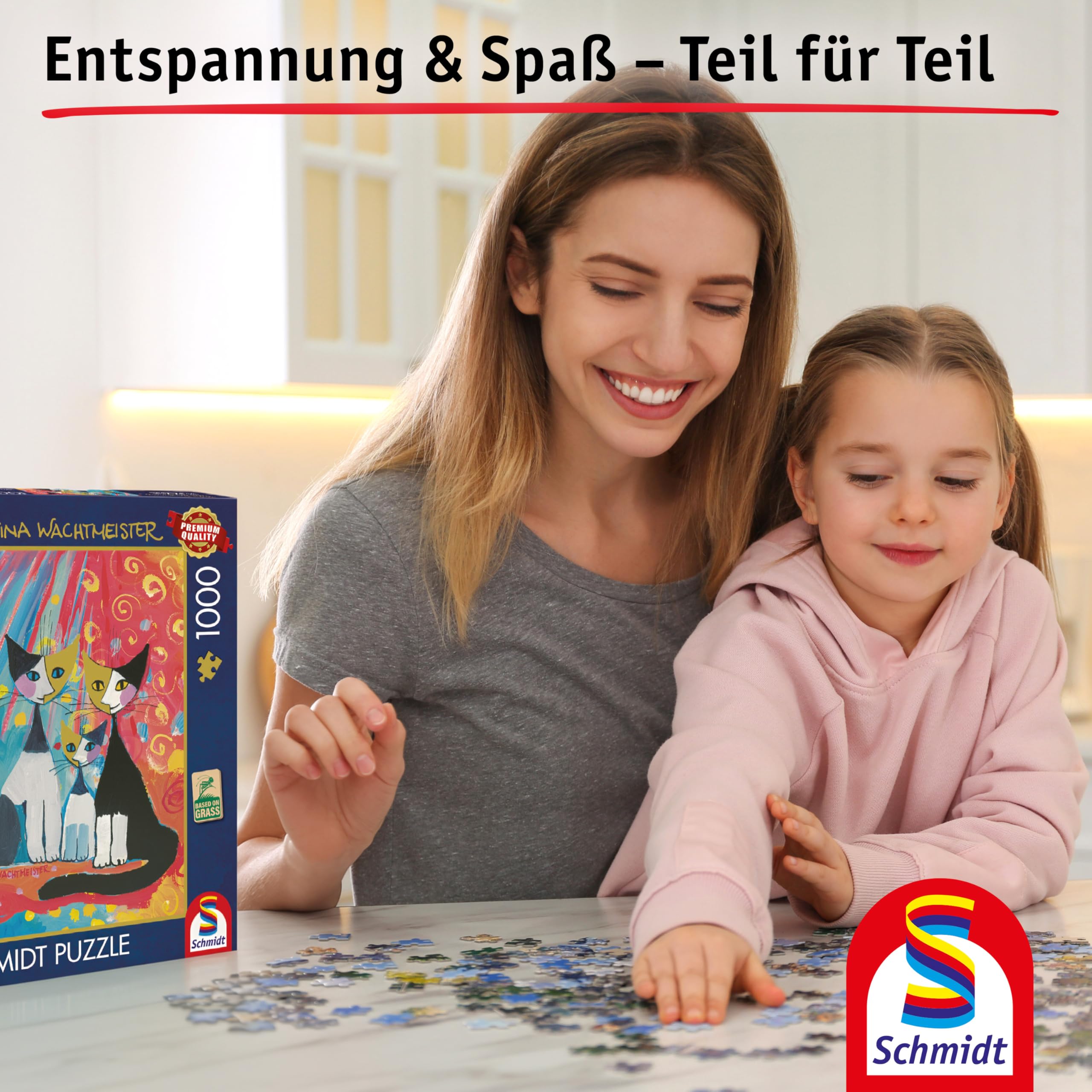 schmidt-spiele-58659-gl-ckliche-katzenfamilie-puzzle-1000-teile image 8
