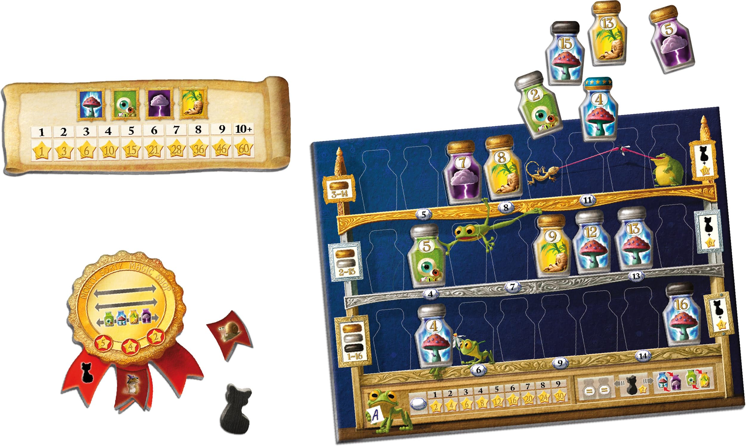 schmidt-spiele-classic-line-49468-morty-sorty-magic-shop-familienspiel image 3